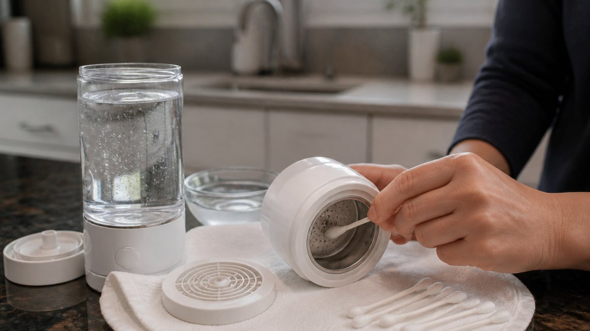 How to Clean a Hydrogen Water Generator
