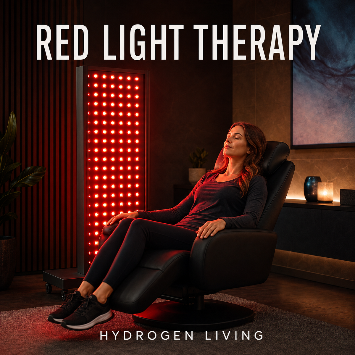 Full Body Red Light Therapy — 30 Minutes at Hydrogen Living