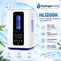 HL1200H hydrogen machine with H1200 display — 1200 mL/min